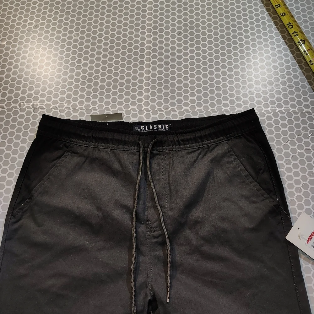 Men's Classic Black Jogger Sweatpants